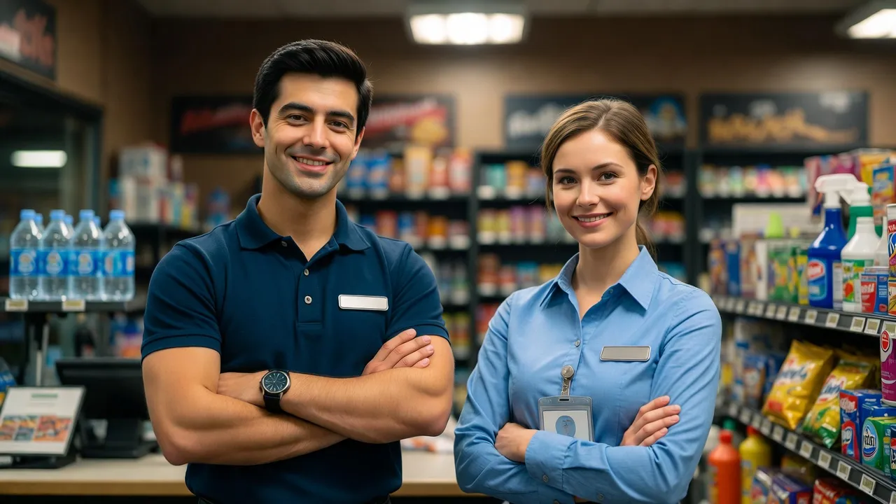 Convenience Store Gas Station Image