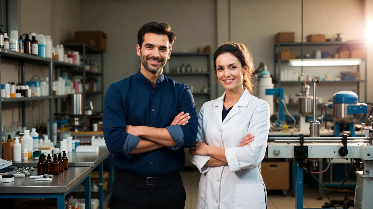 Cosmetics Manufacturing Image