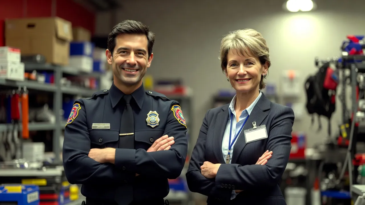 Fire Rescue E-commerce Image