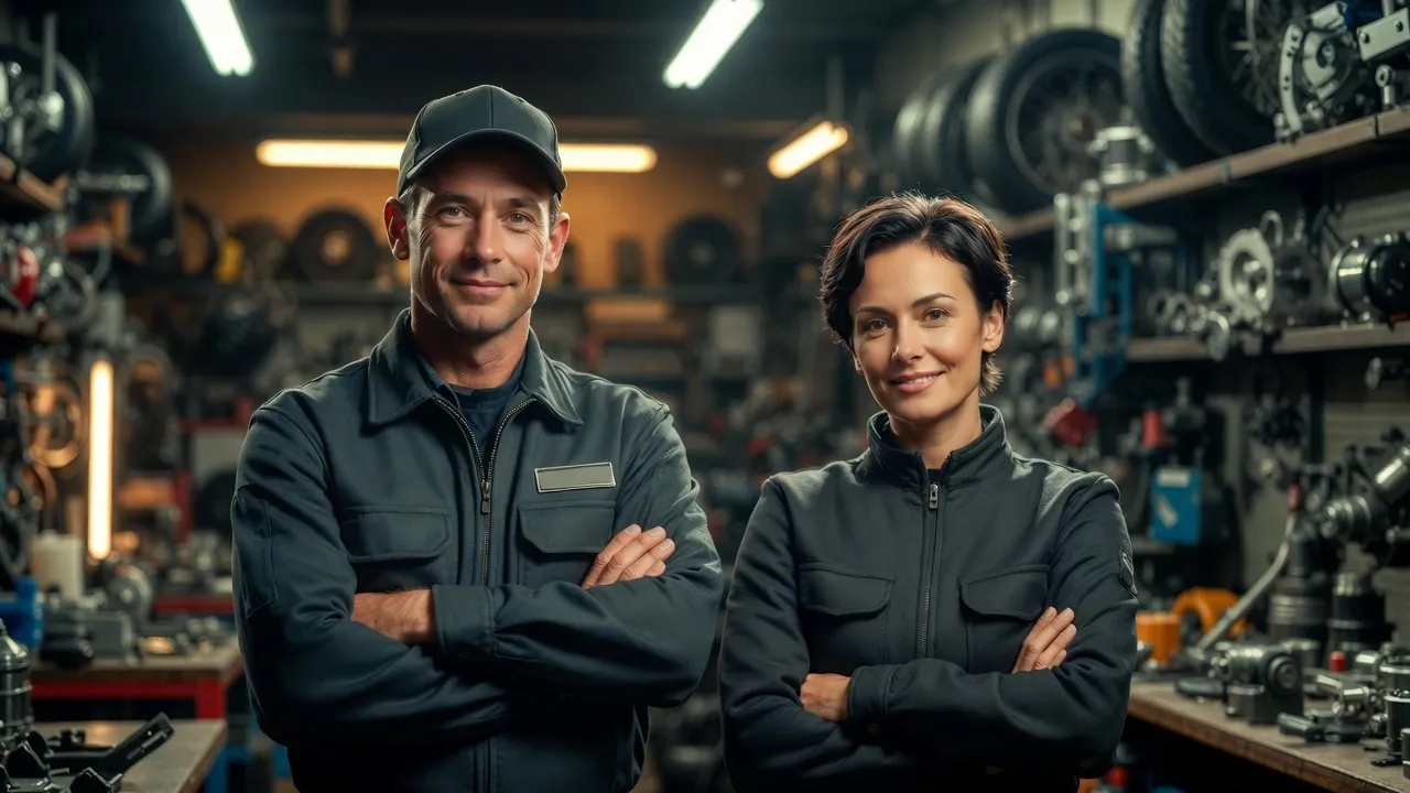 Motorcycle Shop Image