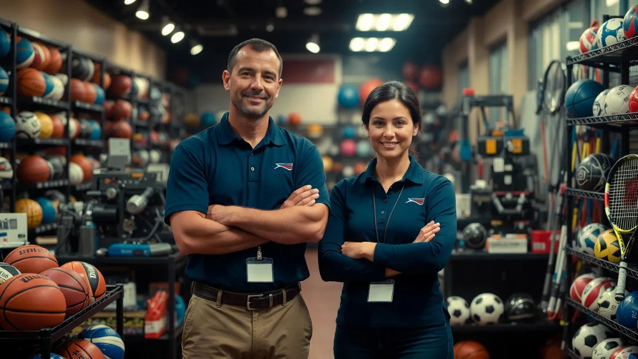 Sporting Goods Retail Store Image
